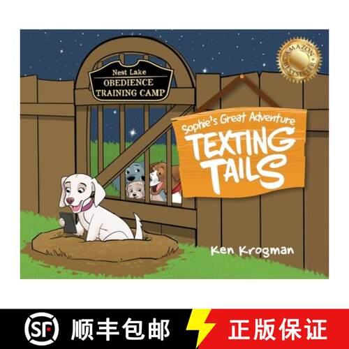 【3-4周达】精装 Texting Tails: Sophie's Great Adventure [9798822988378]