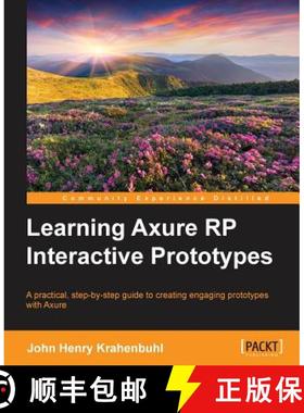 预订 Learning Axure RP Interactive Prototypes [9781783552054]