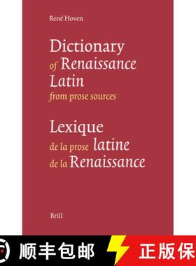 预订 Lexique de la Prose Latine de la Renaissance - Dictionary of Renaissance Latin from Prose Source... [9789004139848]