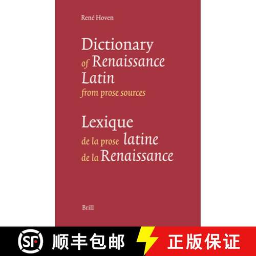 预订 Lexique de la Prose Latine de la Renaissance - Dictionary of Renaissance Latin from Prose Source... [9789004139848]