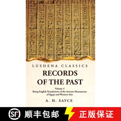 【3-4周达】Records of the Past Being English Translations of the Ancient Monuments of Egypt and Weste... [9781639239146]
