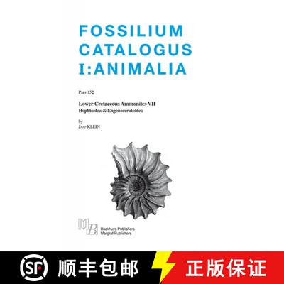 预订 Fossilium Catalogus Animalia, Volume 152 [English] [9783823616788]