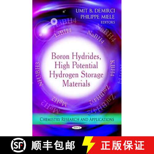 【3-4周达】精装 Boron Hydrides, High Potential Hydrogen Storage Materials [9781616683610]