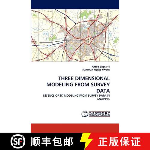 【3-4周达】Three Dimensional Modeling from Survey Data [9783838372884]