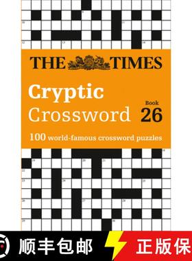 【3-4周达】The Times Crosswords - The Times Cryptic Crossword Book 26: 100 World-Famous Crossword Puz... [9780008472757]