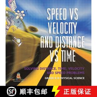 【3-4周达】Speed vs Velocity and Distance vs Time | Solving Distance, Time, Velocity and Speed Proble... [9781541994843]