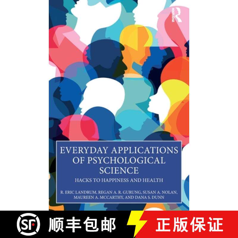 【3-4周达】Everyday Applications of Psychological Science: Hacks to Happiness and Health [9781032037257]