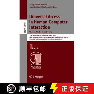 Tools 4周达 Access Computer and 13th Methods Universal Theory Interaction. 9783030235598 Internatio... Human