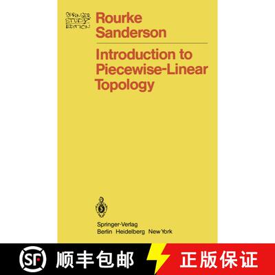 【3-4周达】Introduction to Piecewise-Linear Topology [9783540111023]