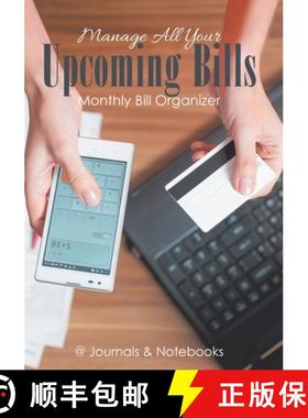 【3-4周达】Manage All Your Upcoming Bills. Monthly Bill Organizer [9798869443328]