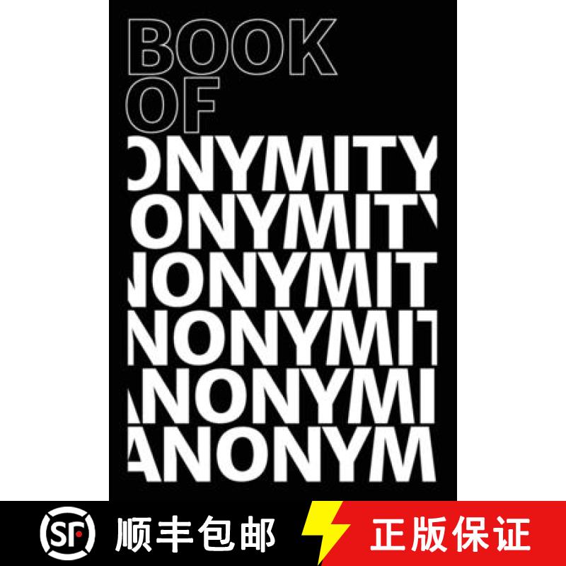 【3-4周达】Book of Anonymity [9781953035301]