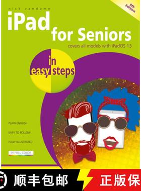 【3-4周达】iPad for Seniors in easy steps : Covers all iPads with iPadOS 13, including iPad mini and ... [9781840788617]