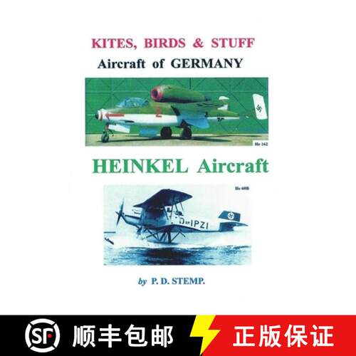 【3-4周达】Kites, Birds & Stuff  -  Aircraft of GERMANY  -  HEINKEL Aircraft [9781326112585]