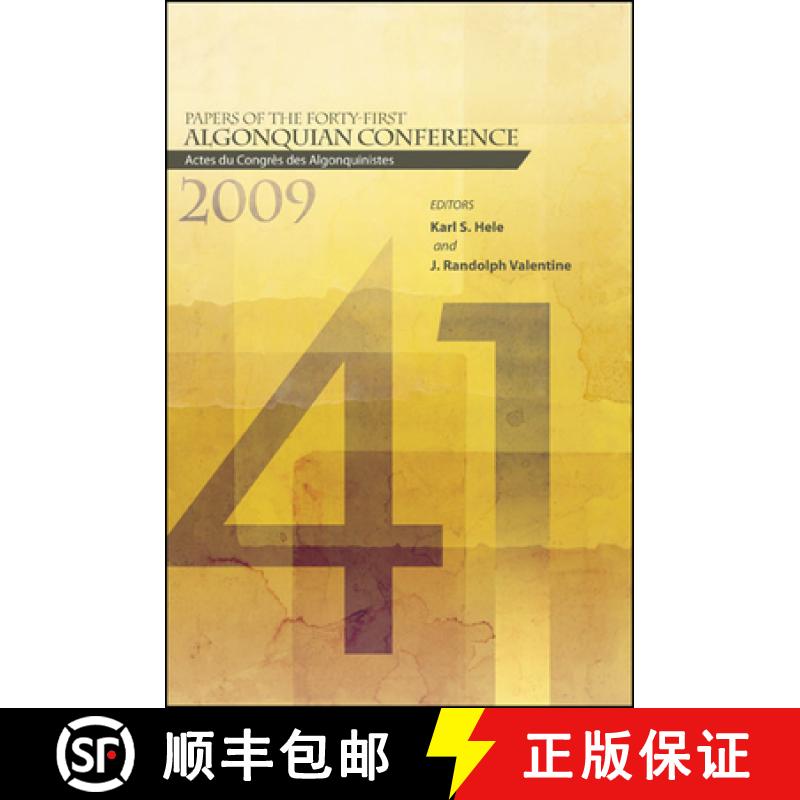 【3-4周达】Papers of the Forty-First Algonquian Conference: Actes Du Congrès Des Algonquinistes [9781438456843]