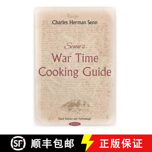 【3-4周达】Senn's War Time Cooking Guide [9781536150230]