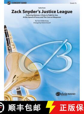 【3-4周达】Zack Snyder's Justice League: Featuring: Batman, a Duty to Fight / To See; At the Speed of... [9781470651015]