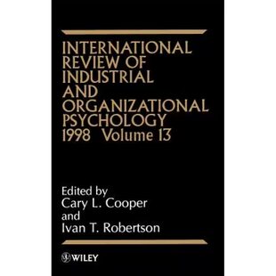 Organizational Industrial Review 1998 Psychology International 4周达 Wiley心理学 9780471977223