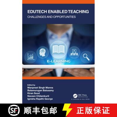 【3-4周达】精装 Edutech Enabled Teaching: Challenges and Opportunities [9781032185200]