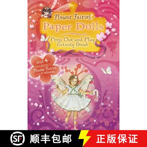 【3-4周达】Flower Fairies Paper Dolls [9780723254324]