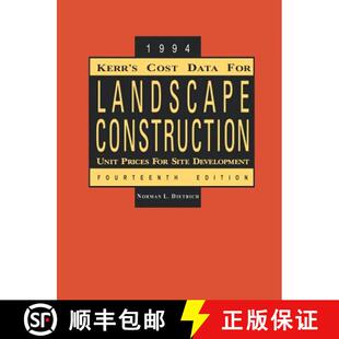 9780471286196 Landscape Fourteenth 1994 Construction Wiley建筑 4周达 Kerr Cost Edition Data