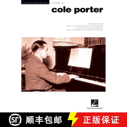 【3-4周达】Cole Porter Jazz Piano Solos Vol.30: Jazz Piano Solos Series Volume 30 [9781480362369]