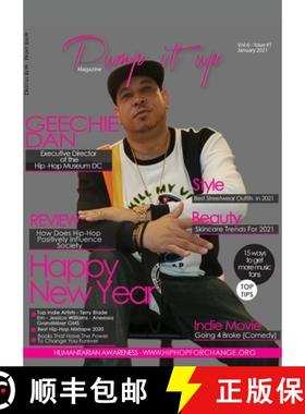【3-4周达】Pump it up Magazine - Geechie Dan - Hip-Hop Museum's Executive Director [9781087941080]