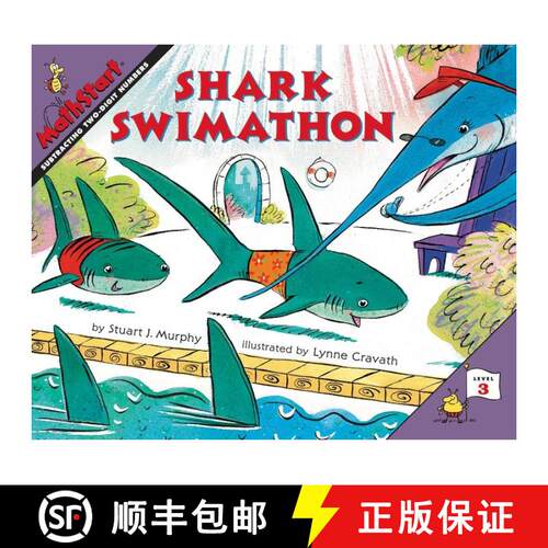 【3-4周达】Shark Swimathon: MathStart Level 3: Subtracting 2-Digit Numbers [9780064467353]