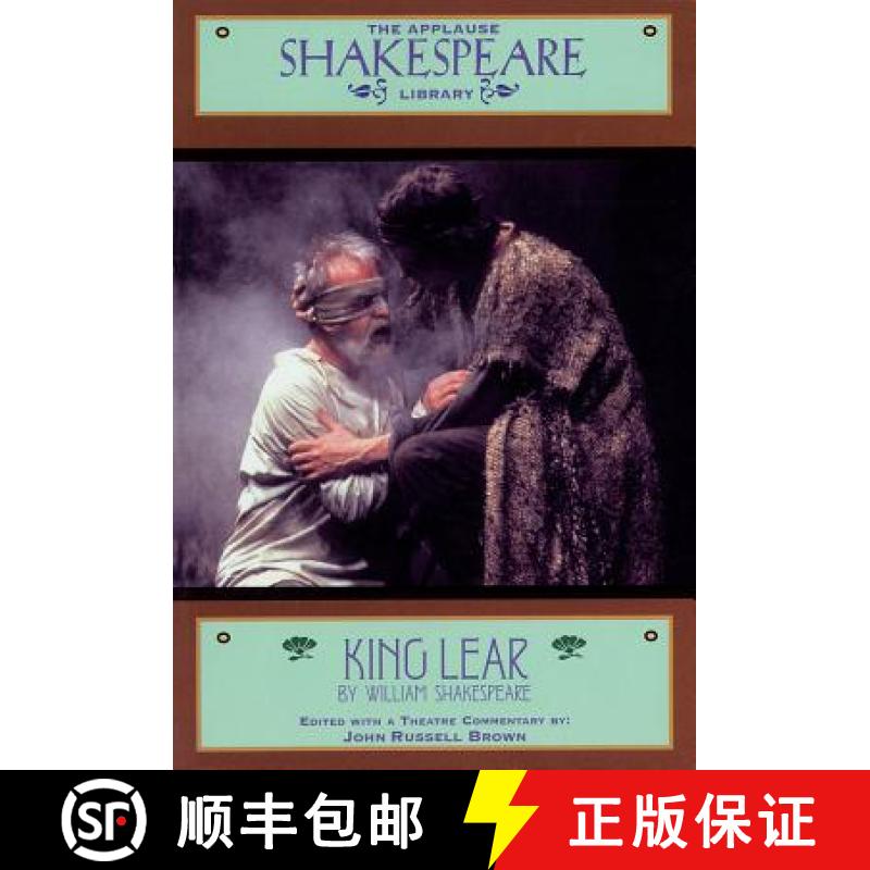 【3-4周达】King Lear: The Applause Shakespeare Library [9781557831798]