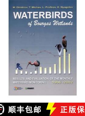 【3-4周达】Waterbirds of Bourgas Wetlands [9789546422361]