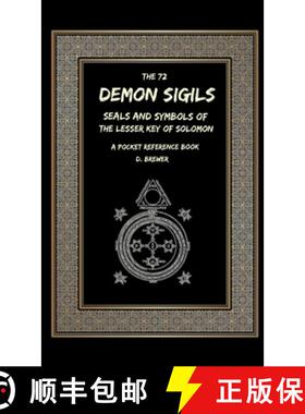 【3-4周达】The 72 Demon Sigils, Seals And Symbols Of The Lesser Key Of Solomon, A Pocket Reference Book [9780244577032]