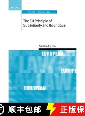 【3-4周达】The EU Principle of Subsidiarity and Its Critique [9780199242429]