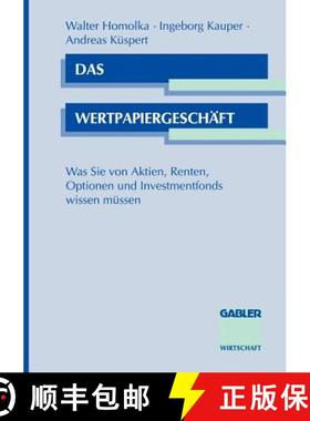 【3-4周达】Das Wertpapiergeschäft : Was Sie von Aktien, Renten, Optionen und Investmentfonds wissen ... [9783409135320]