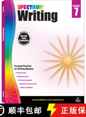 【3-4周达】Spectrum Writing, Grade 7: Volume 41 [9781483812021]
