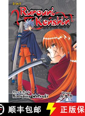 预订 Rurouni Kenshin (3-In-1 Edition), Vol. 7, Volume 7: Includes Vols. 19, 20 & 21 [9781421592510]
