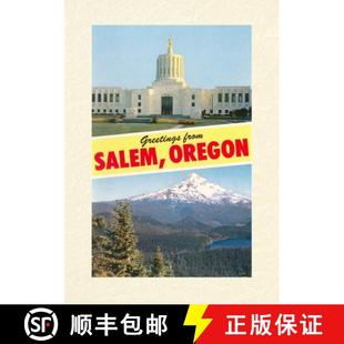 Notebook Greetings from 预订 9798385443154 Lined Salem Vintage