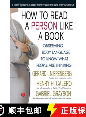 【3-4周达】How To Read A Person Like A Book: Observing Body Language To Know What People Are Thinking [9788129119186]