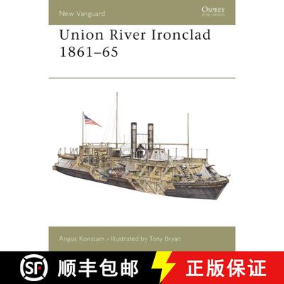 【3-4周达】Union River Ironclad 1861–65 [9781841764443]