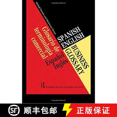 【3-4周达】精装 Spanish/English Business Glossary [9781138156067]