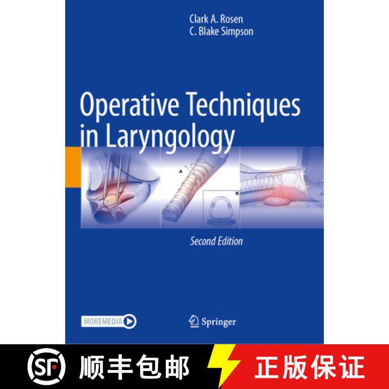 【3-4周达】Operative Techniques in Laryngology [9783031343568]