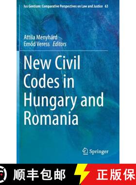 【3-4周达】New Civil Codes in Hungary and Romania [9783319633268]