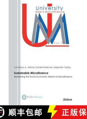 【3-4周达】Sustainable Microfinance. Redefining the Socio-Economic Mission in Microfinance [9783838203348]