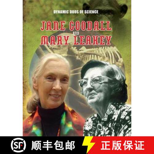 【3-4周达】精装 Dynamic Duos of Science: Jane Goodall and Mary Leaky [9781445144818]