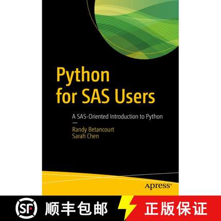 【3-4周达】Python for SAS Users : A SAS-Oriented Introduction to Python (1st ed.) (1st ed.) (1st ed.) [9781484250006]
