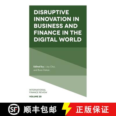 【3-4周达】精装 Disruptive Innovation in Business and Finance in the Digital World [9781789733822]