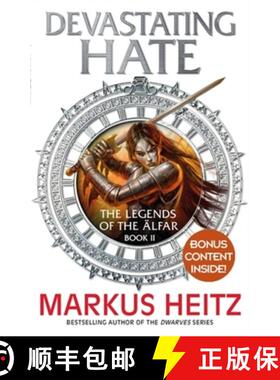 【3-4周达】Devastating Hate: The Legends of the Alfar Book II [9781782065913]