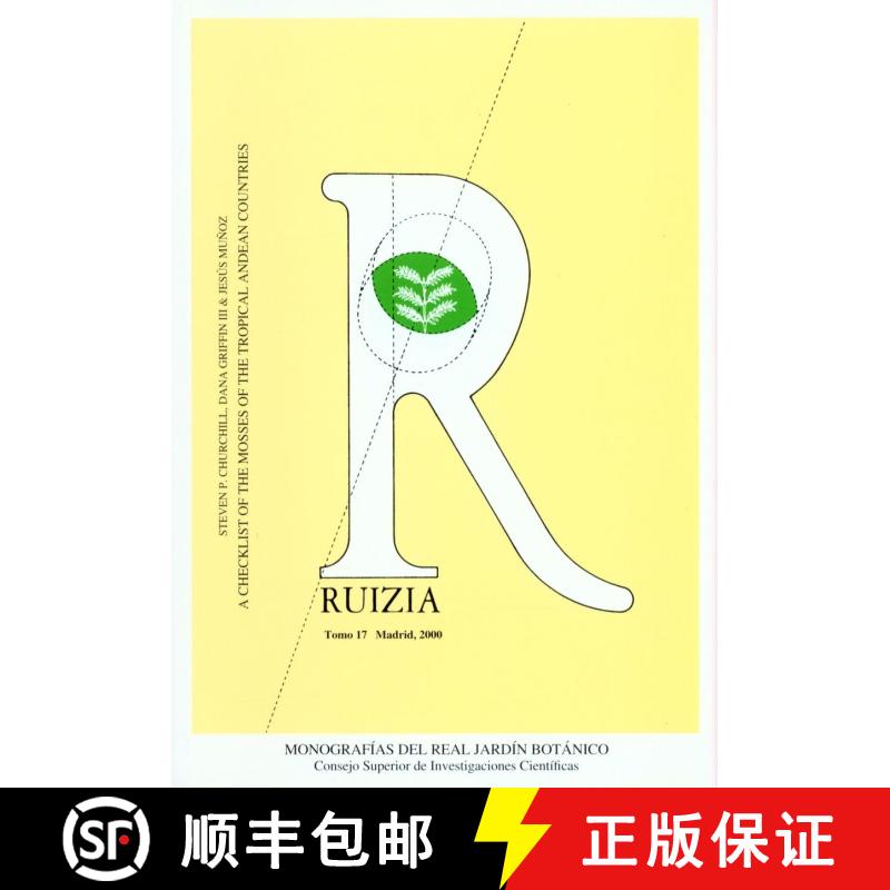 预订 A Checklist of the Mosses of the Tropical Andean Countries [9788400079932]