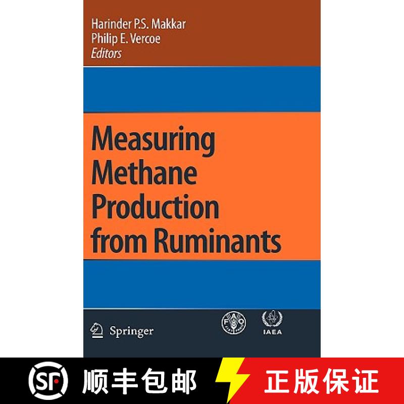 【3-4周达】Measuring Methane Production from Ruminants [9781402061325]