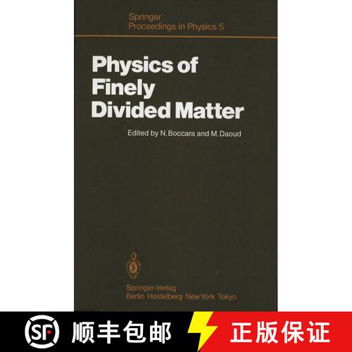 【3-4周达】Physics of Finely Divided Matter: Proceedings of the Winter School, Les Houches, France, M... [9783642933035]