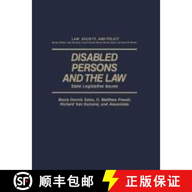 【3-4周达】Disabled Persons and the Law: State Legislative Issues [9780306410949]