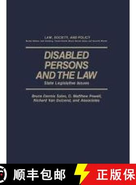 【3-4周达】Disabled Persons and the Law: State Legislative Issues [9780306410949]